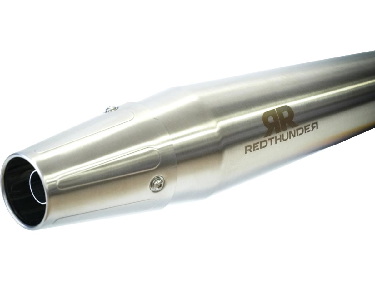 Red Thunder 2 In 1 Exhaust Systems Tapered Style Red Thunder