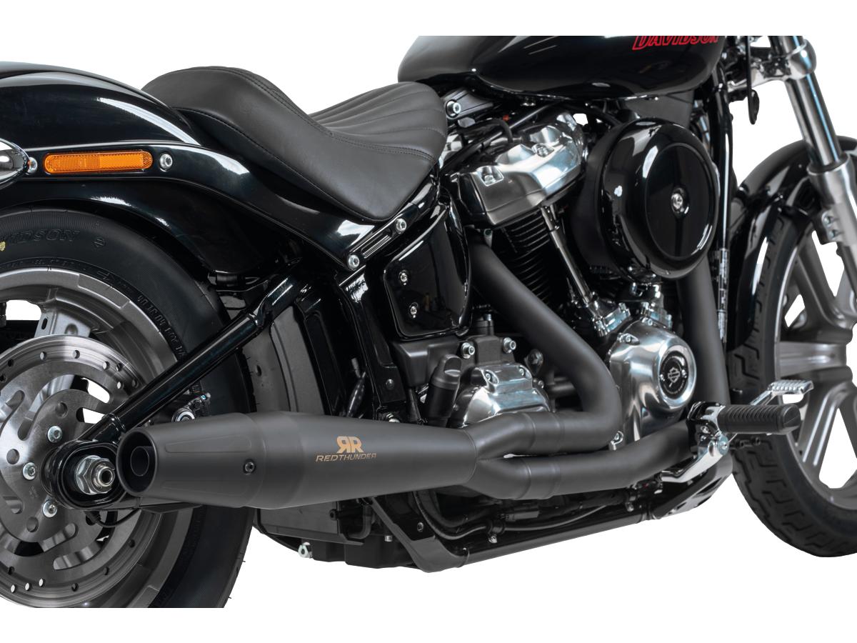 Red Thunder 2 In 1 Exhaust Systems Tapered Style Red Thunder