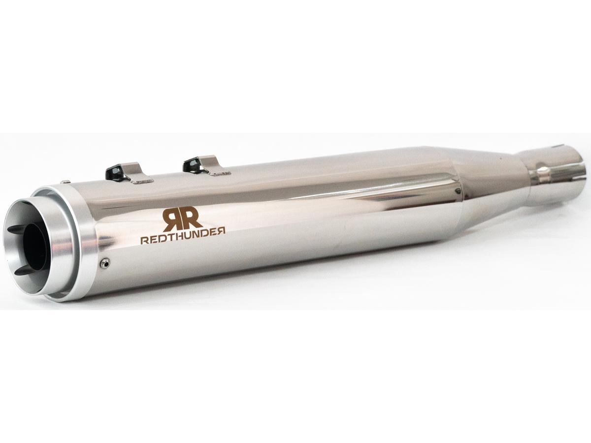 Red Thunder Touring Slip On Mufflers Red Thunder