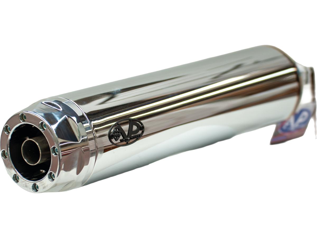 V Performance Rebel Slip On Muffler Set Chrome V Performance Default Title