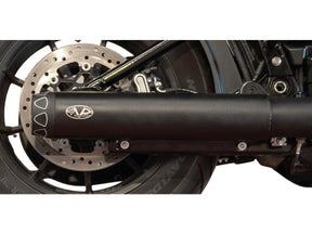 V Performance Rebel Slip On Muffler Set Black Ceramic Coated V Performance