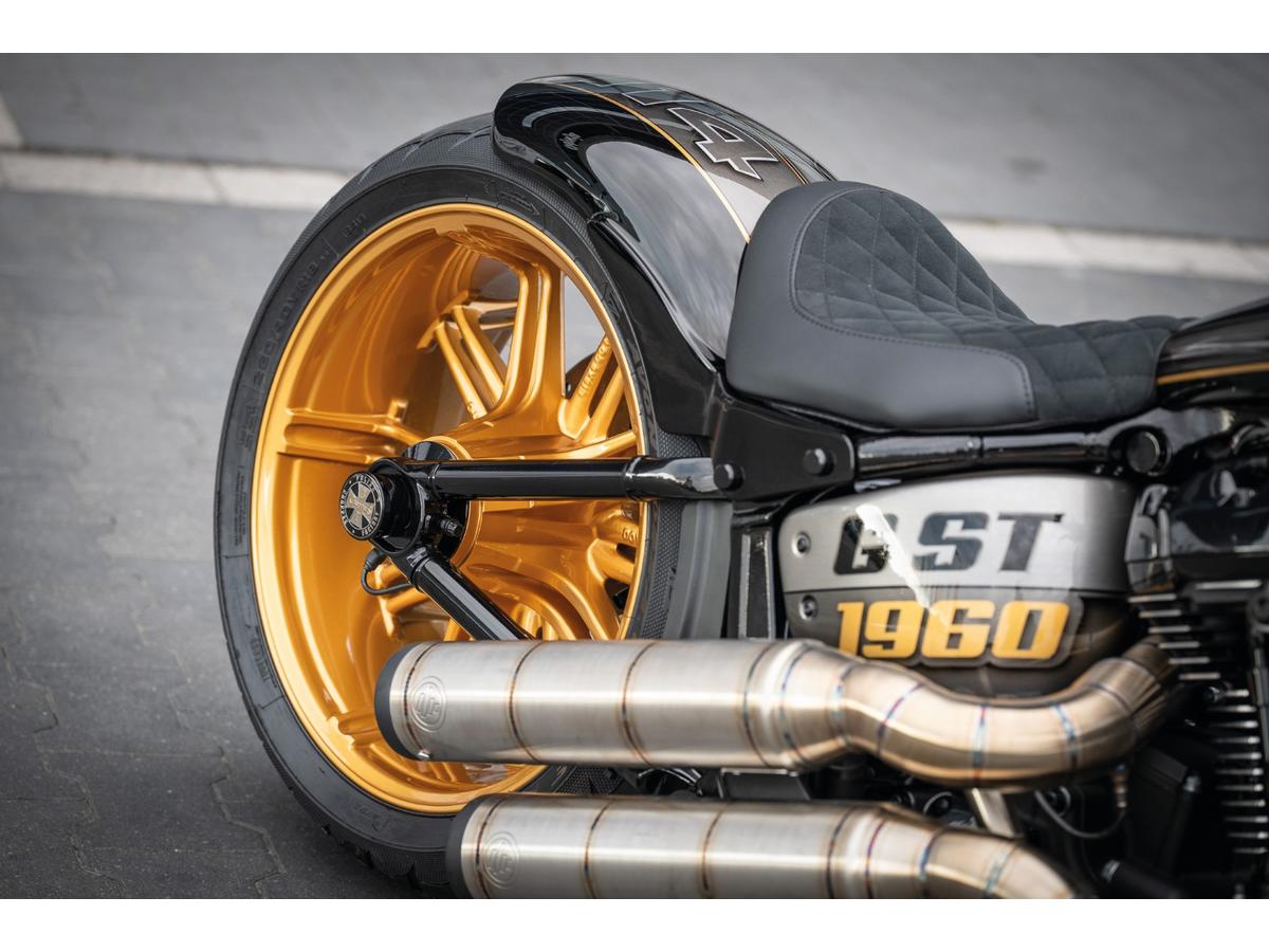 Bt Choppers Classic Rear Fenders Intergrated Led Lights And Special Cable Protecting Tubes Bt Choppers