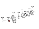 Cce Transmission Sprocket / Pulley Nut, 1 7/8" Transmission Sprocket And Pulley Nut Cce Default Title