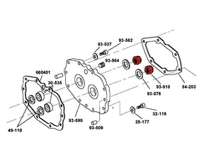 Cce M/Shaft C/Shft Nut Main And Countershaft Nut Cce