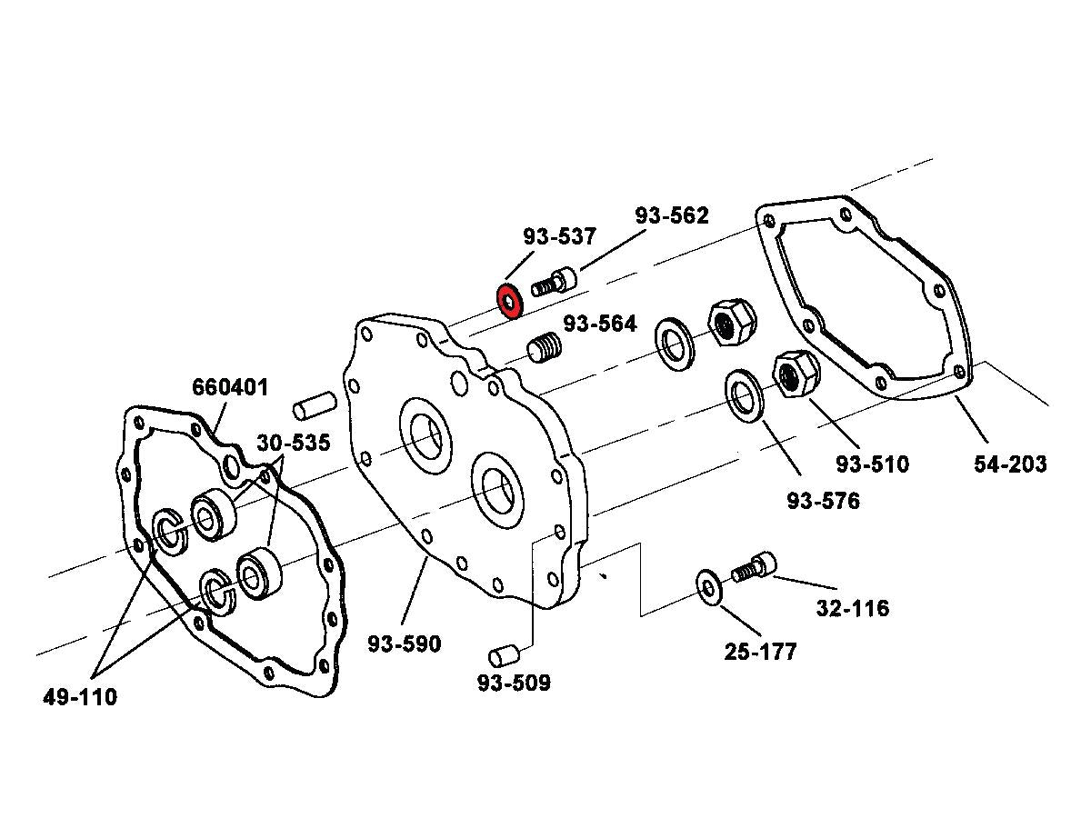 Rev Tech 5 Speed Transmission .017" Shiftcam Thrust Washer Rev Tech