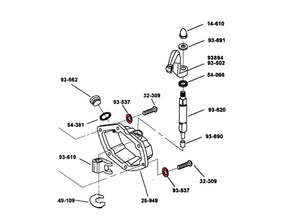 Rev Tech 5 Speed Transmission .017" Shiftcam Thrust Washer Rev Tech