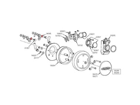 Cce Alum. Head Breather Washers Seal Washers Cce