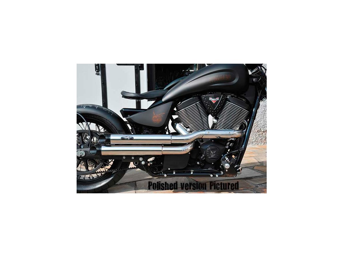Pm American Cycles Vegas Drager Exhaust Black Pm American Cycles Default Title
