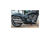 Pm American Cycles Hole Slip On Muffler Polished Pm American Cycles Default Title