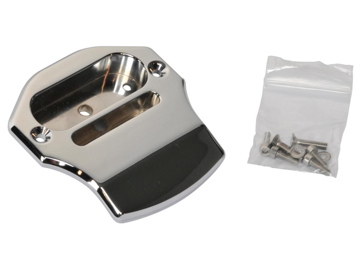 Pm American Cycles Speedometer Bracket For Motogadget Speedo Chrome Pm American Cycles Default Title
