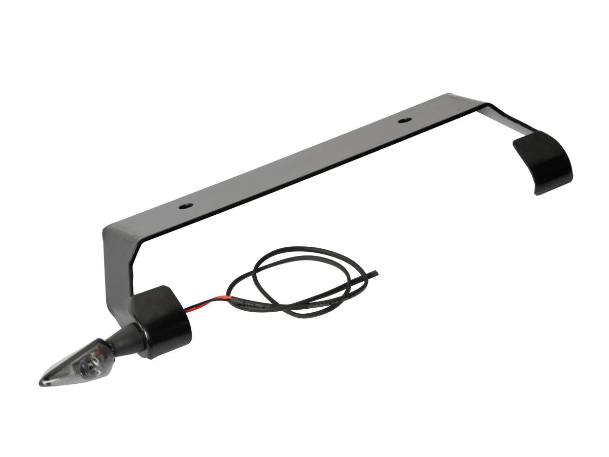 Pm American Cycles Wide Rear Turn Signal Bracket Black Powder Coated Pm American Cycles Default Title