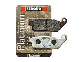 Ferodo Road Platinum Mid Metallic Brake Pads Organic Rear Ferodo