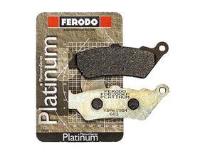 Ferodo Road Platinum Mid Metallic Brake Pads Organic Rear Ferodo