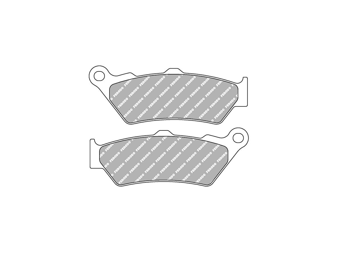 Ferodo Road Sintered Brake Pads Sinter Rear Ferodo Default Title