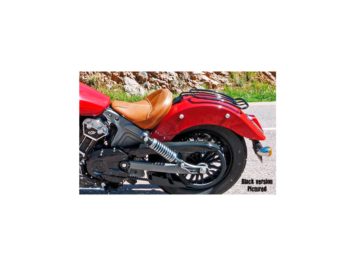 Motherwell 7" Solo Luggage Rack Chrome Motherwell