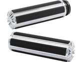 Arlen Ness 10 Gauge Grips Chrome 7/8" Throttle By Wire Arlen Ness Default Title