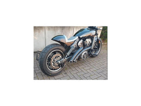 Caferacer Rear End Conversion Kit Aluminum Seat Base Pan Raw Holy Death Motorcycle Co.