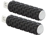 Arlen Ness Air Trax Foot Pegs Chrome Endcap Black Arlen Ness Default Title