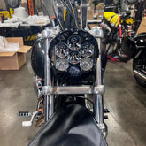 A10 Moto 3.5" Dyna Narrow Fork Lp6 Mount Naked (No Fairing) Combo Kit A10 Moto Bracket Only