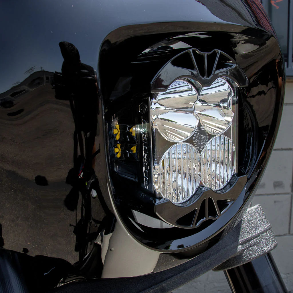 A10 Moto 3.5" Lp4 Mount For Low Rider S 1/4 Fairing And Stock Combo Kit A10 Moto Bracket Only