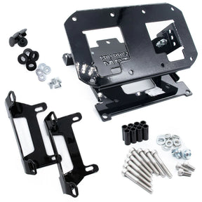 A10 Moto 18+ M8 Fat Bob Dual Lp4 Lighting Bracket Combo Kit A10 Moto