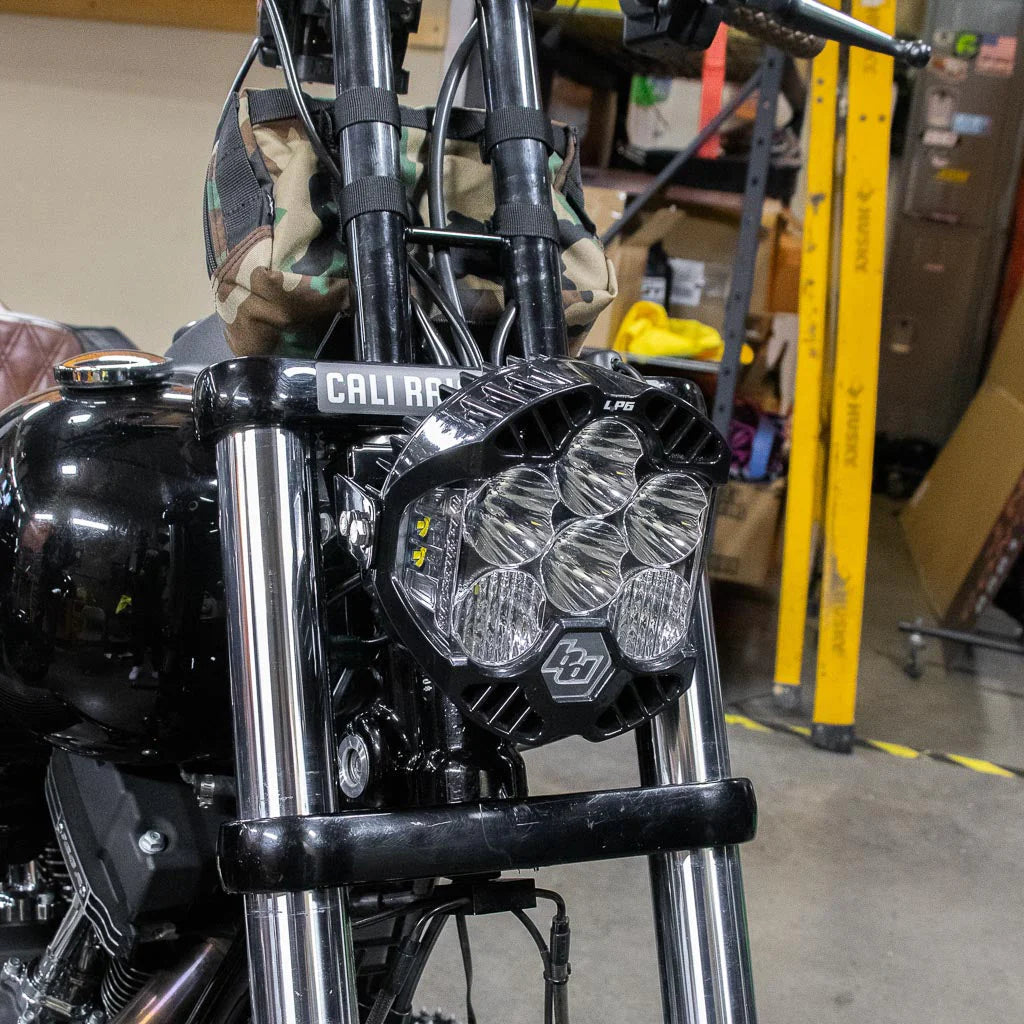 A10 Moto 3.5" Universal Mount Naked Baja Designs Lp6 (Combo Kit) Fits Low Rider S, Dynas, Softails A10 Moto