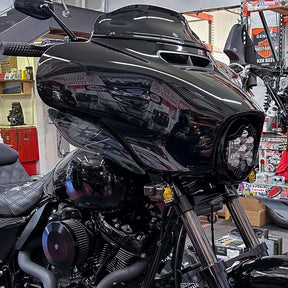 A10 Moto 14 23 Street Glide/Road King Billet Front Turn Signal Kit A10 Moto