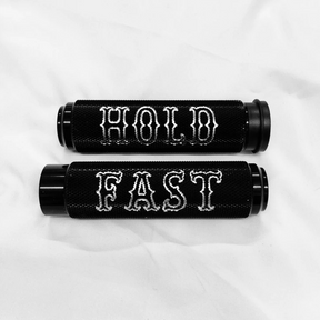 DMR Throttle By Wire (Electronic) Grips Grips Death Metal Racing Black Hold Fast