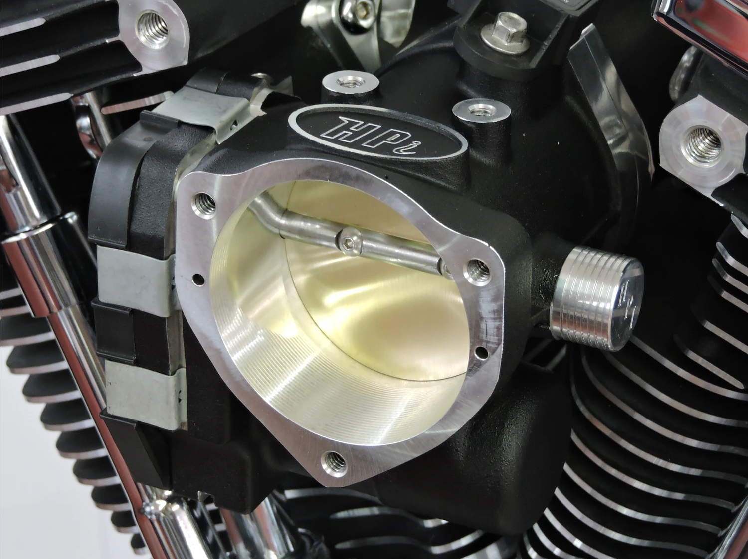 Corps de papillon HPI - Papillon des gaz Big Twin et Twin Cam par fil