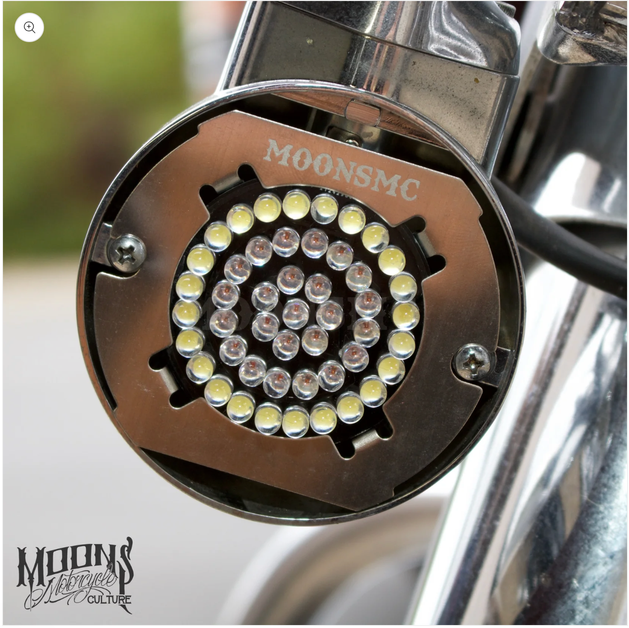 MoonPods Flat Style LED Turn Signals, Amber 1156 - Touring