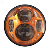 5.75" OG Moonmaker V2 LED Headlight, Orange