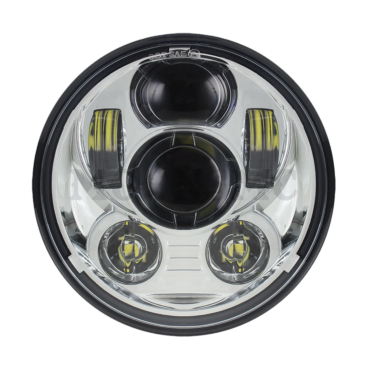 5.75" Moonmaker 2 LED Headlight, Chrome