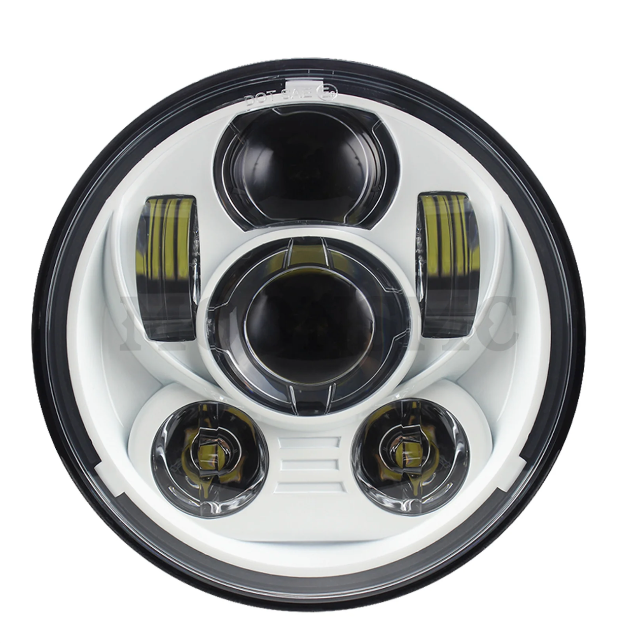 5.75" Moonmaker 2 LED Headlight, White Headlight Moons Mc