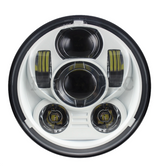5.75" Moonmaker 2 LED Headlight, White Headlight Moons Mc