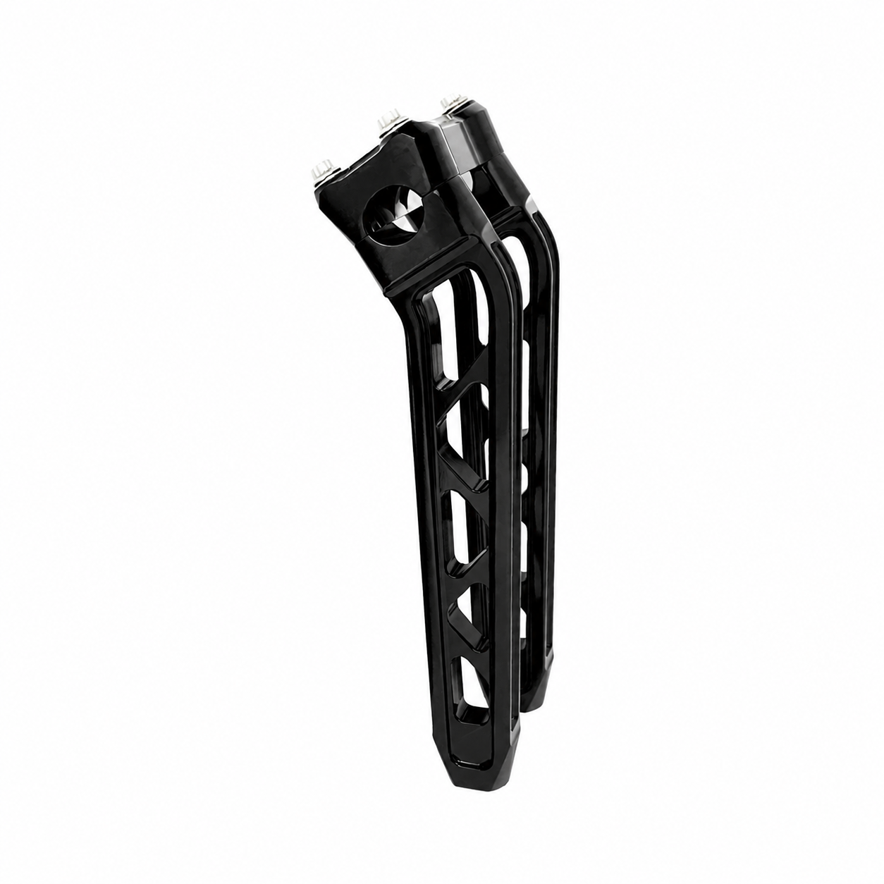 DMR 12" Pullback Destroyer Risers Risers Death Metal Racing Gloss Black Powdercoat