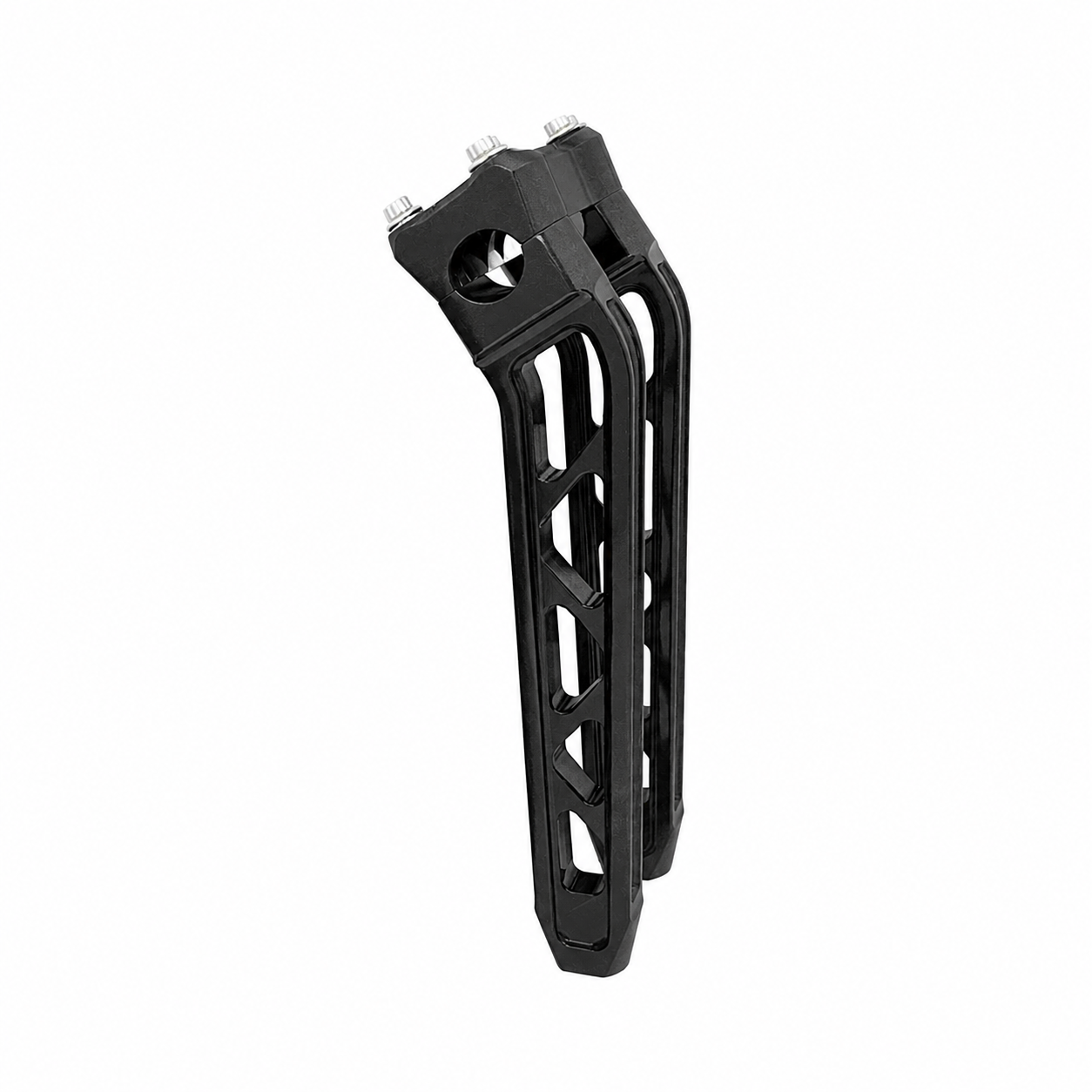 DMR 12" Pullback Destroyer Risers Risers Death Metal Racing Texture Black Powdercoat