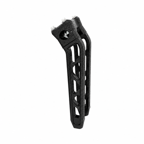 DMR 12" Pullback Destroyer Risers Risers Death Metal Racing Wrinkle Black Powdercoat