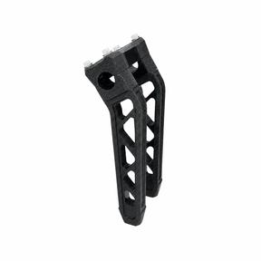 DMR 10" Pullback Destroyer Risers Risers Death Metal Racing Wrinkle Black Powdercoat
