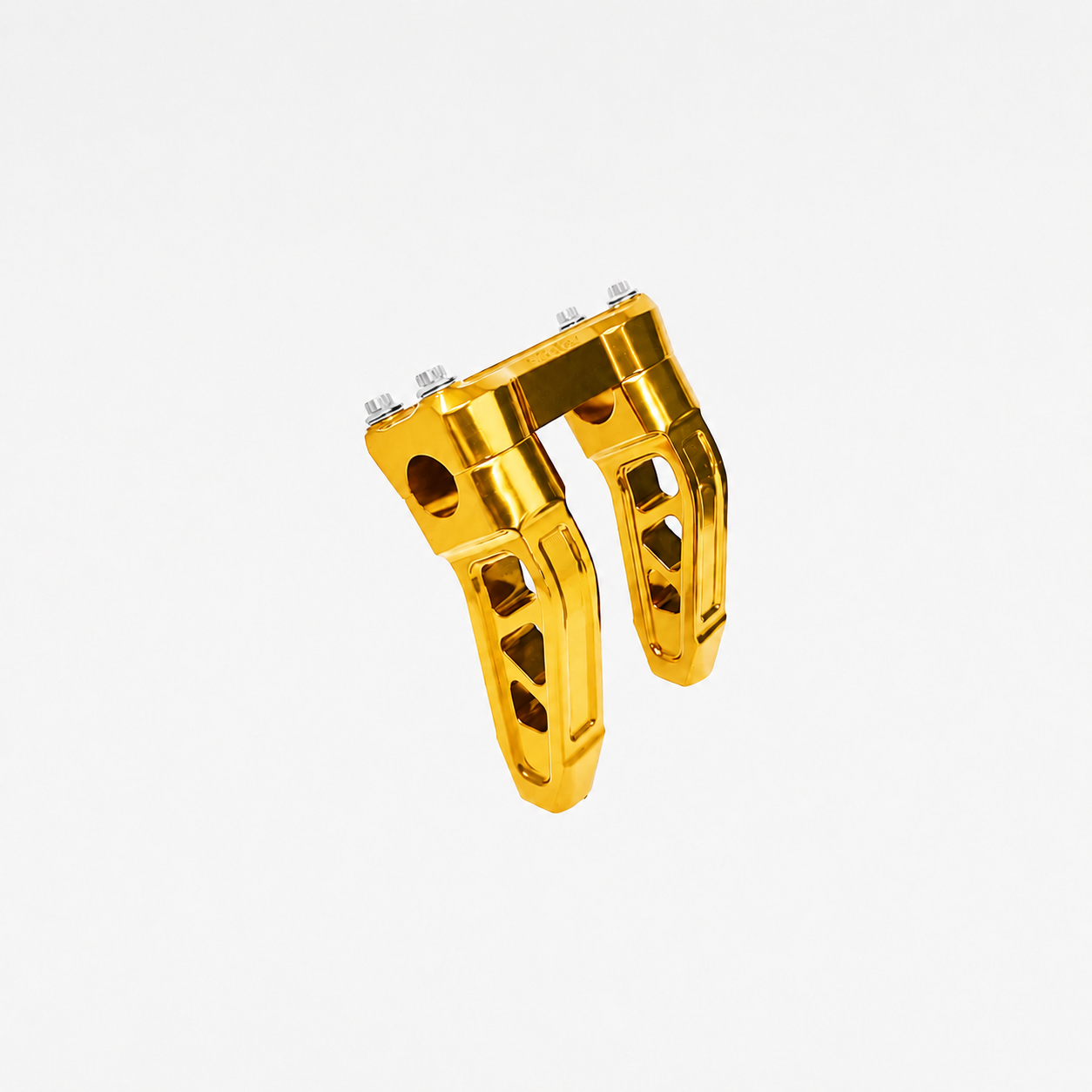 DMR 6" Pullback Destroyer Risers Risers Death Metal Racing Gold