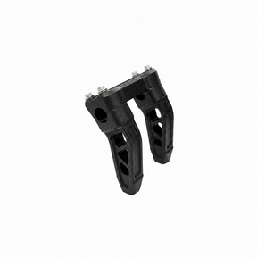 DMR 6" Pullback Destroyer Risers Risers Death Metal Racing Texture Black Powdercoat