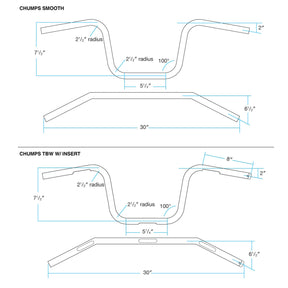 Chumps Handlebars Handlebar Biltwell Inc.