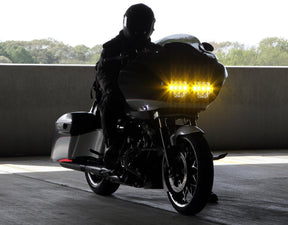 D14 Destroyer LED Headlight Upgrade Kit - 14-23 Road Glide Headlight Denali Electronics