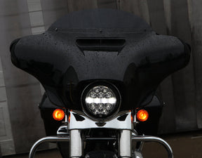 D14 Destroyer LED Headlight Upgrade Kit - 14-23 Street Glide Headlight Denali Electronics