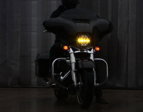 D14 Destroyer LED Headlight Upgrade Kit - 14-23 Street Glide Headlight Denali Electronics