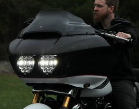 D14 Destroyer LED Headlight Upgrade Kit - 14-23 Road Glide Headlight Denali Electronics