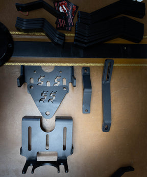 Street Syndicate Mfg Fairing Bracket V4, Modular Pivoting, for Street Syndicate & Arlen Ness Narrow Glide Fairings Fairing Bracket Street Syndicate Mfg