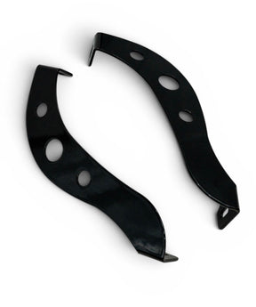 Bung King Fairing Support Bracket Kit, Gloss Black - 2023 CVO Road Glide, 2024-2025 Road Glide Fairing Bracket Bung King