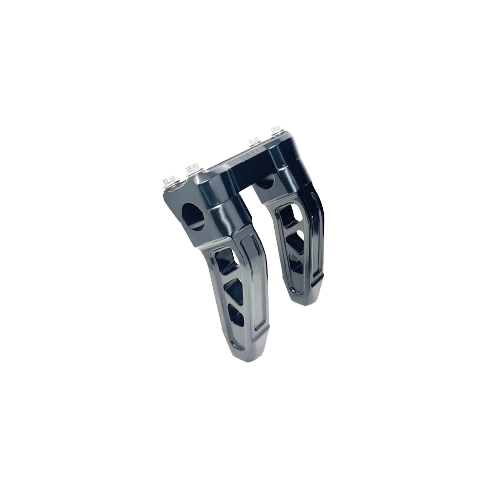 DMR 6" Pullback Destroyer Risers Risers Death Metal Racing Black