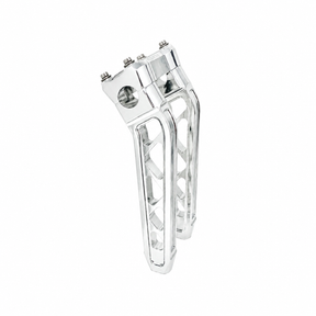 DMR 10" Pullback Destroyer Risers Risers Death Metal Racing Chrome