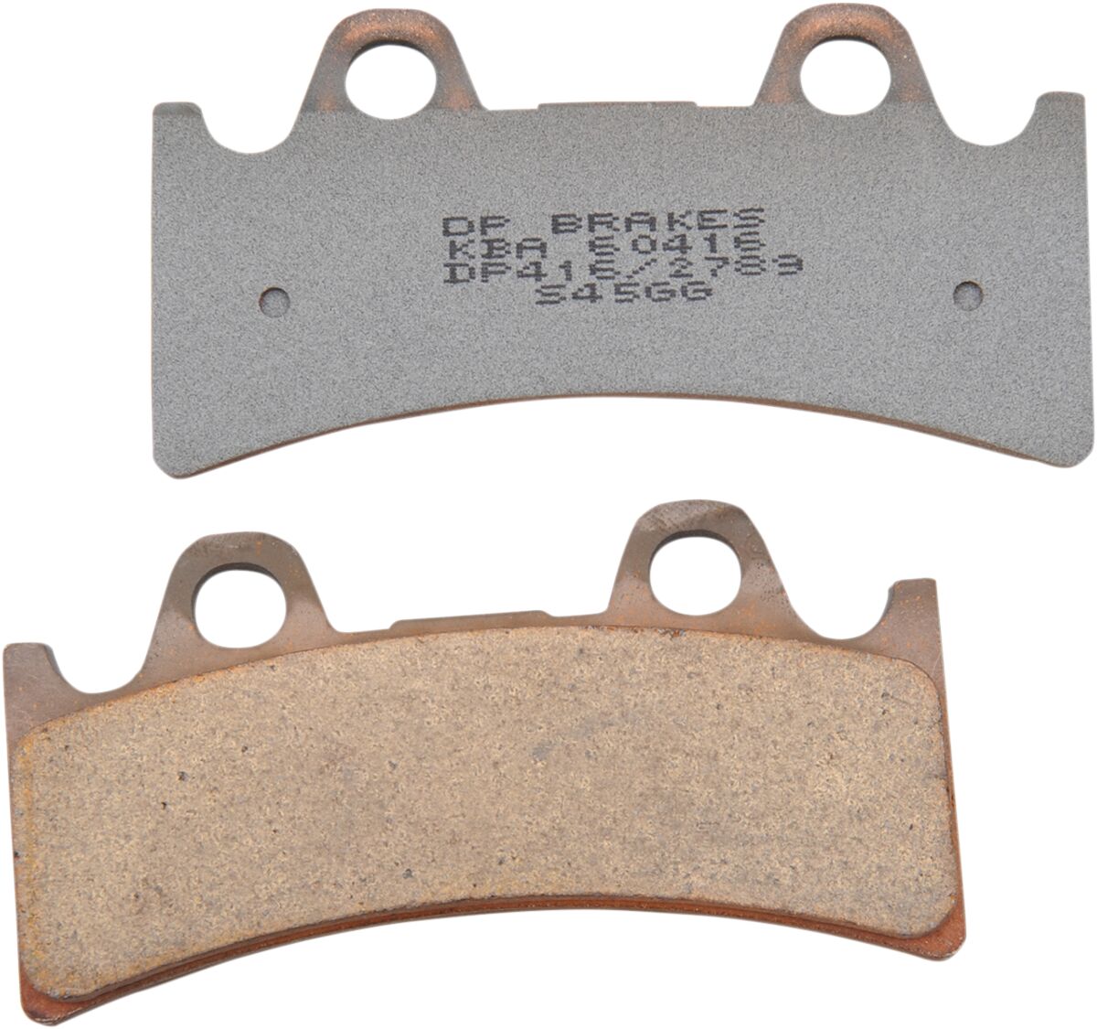 Dp Brakes Brake Pad Tri/Yam Frt BRAKE PADS - SINTERED METAL Dp Brakes